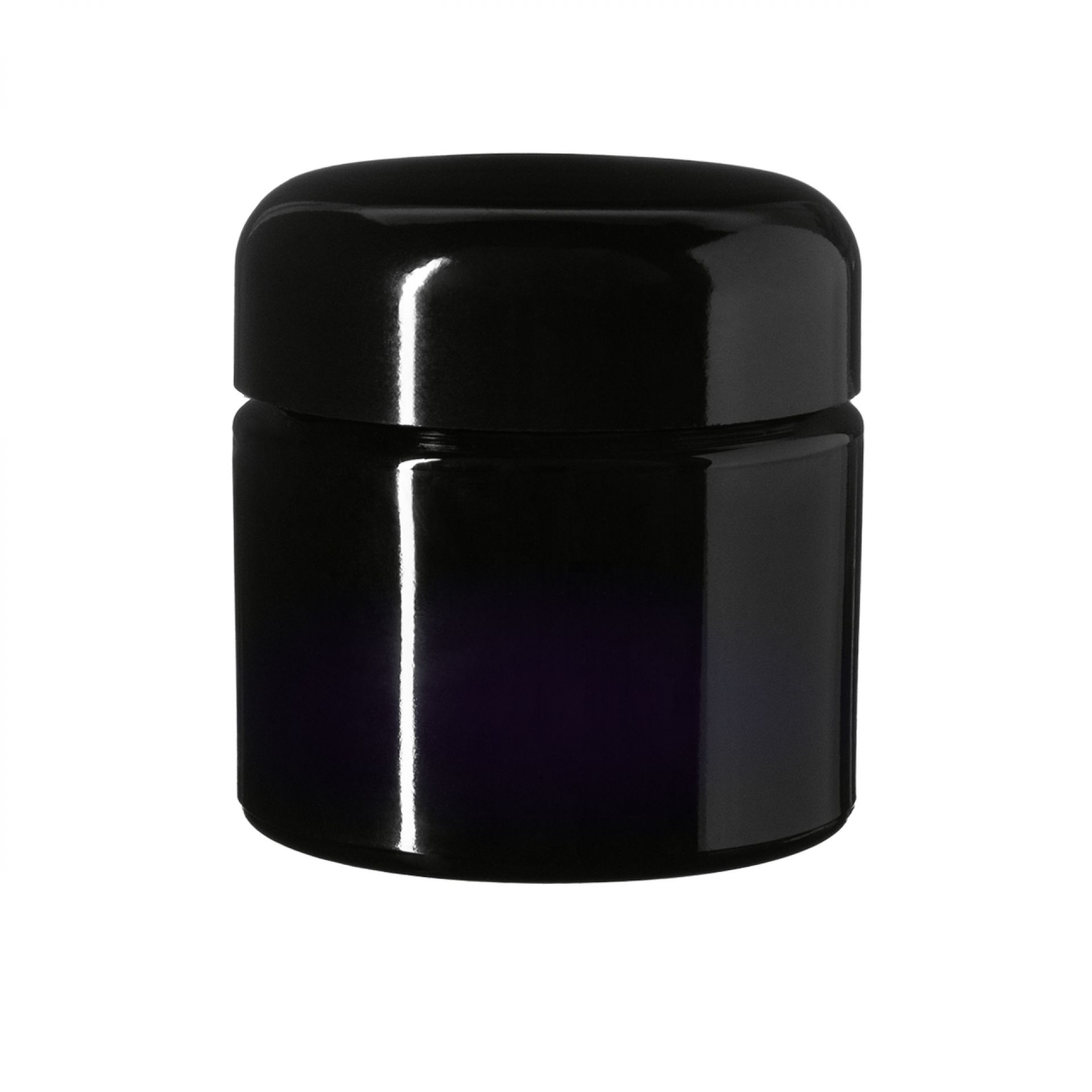 Lid Classic 58 special thread, UREA, black, glossy finish, violet Phan inlay (Ceres 100/Carina 500)