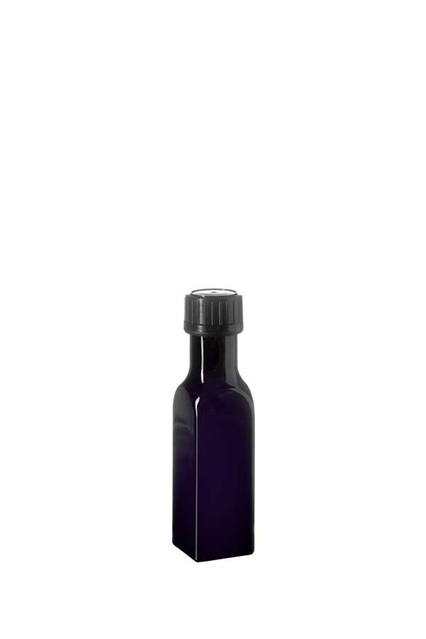 Oil bottle Castor 100 ml, 31.5 STD thread (square), Miron
