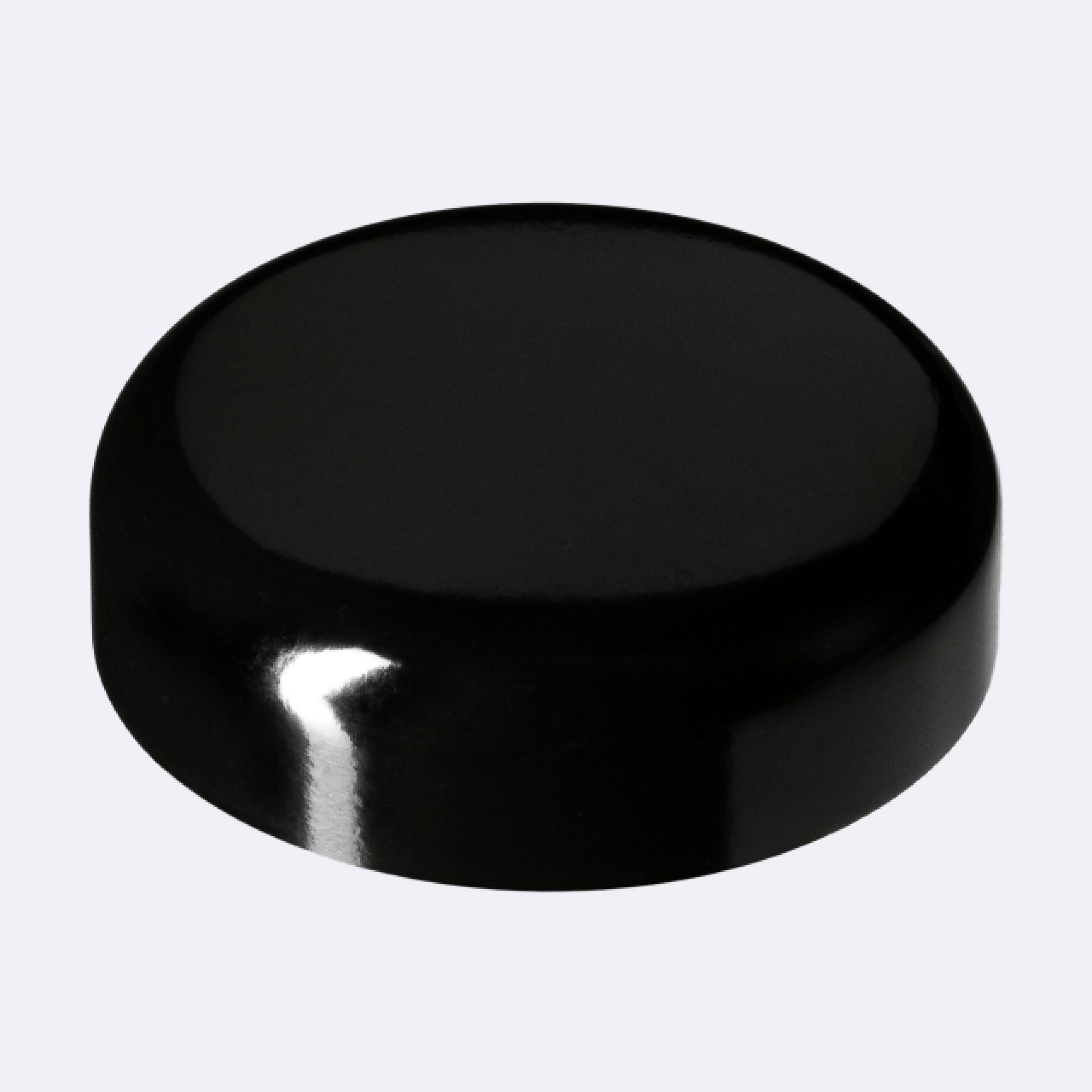 Lid Classic 49 special thread, UREA, black, glossy finish, violet Phan inlay (Ceres 50)