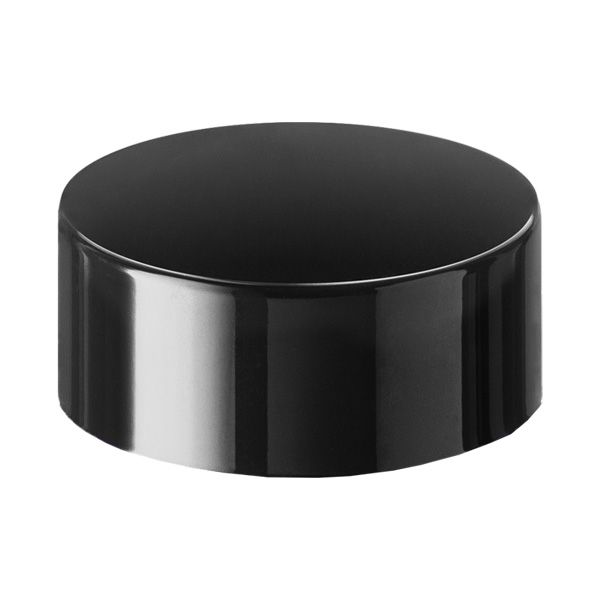 Lid child-resistant Modern 35 special, PP, black, glossy finish, violet Phan inlay (Eris 15) 