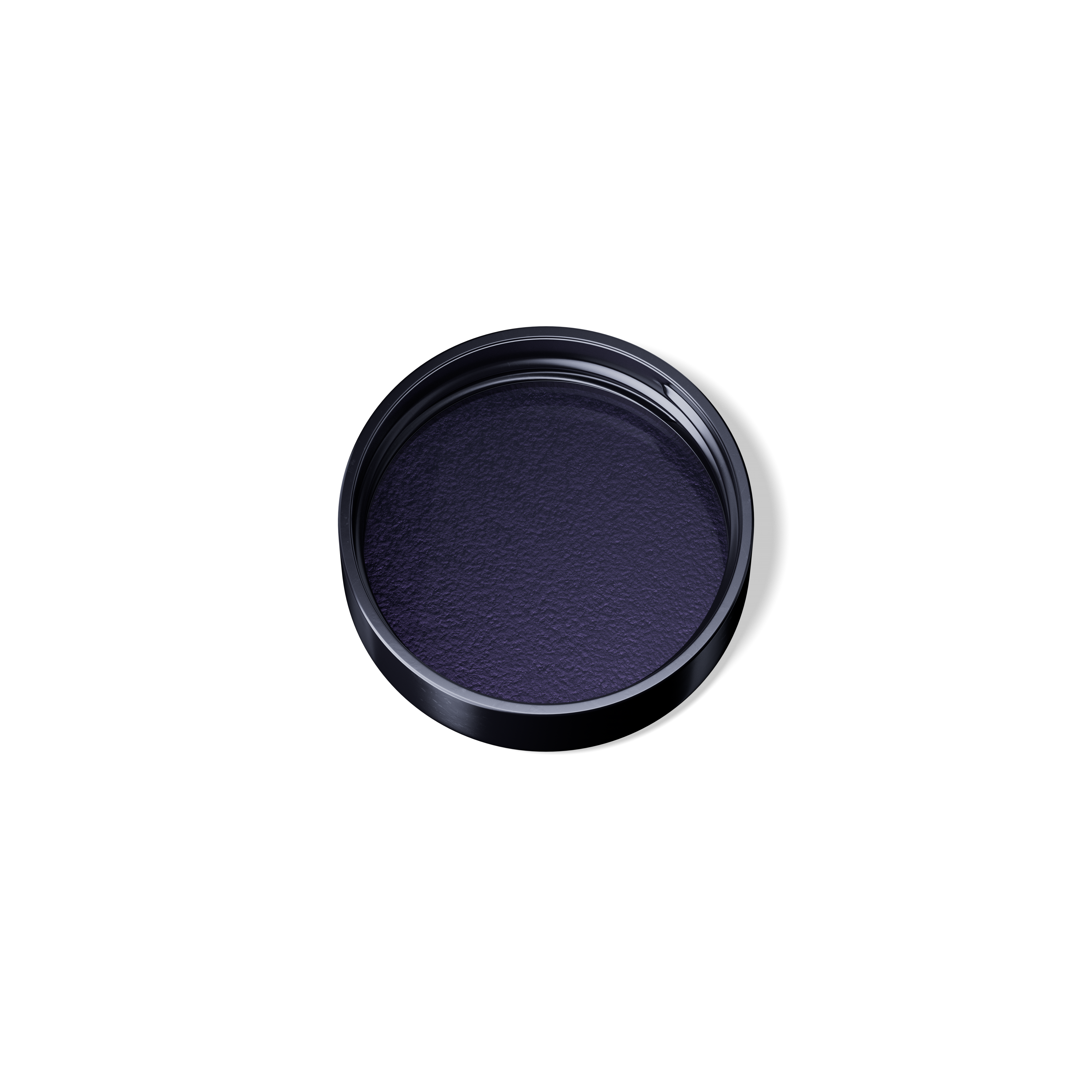 Lid Classic 45/400, SAN, black, glossy finish, violet Phan inlay (Saturn 50/100)