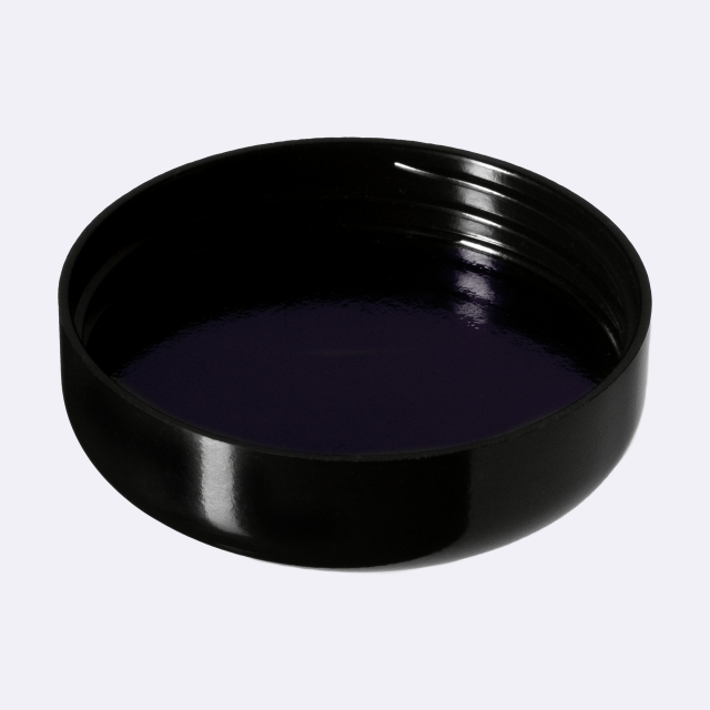 Lid Classic 49 special, Urea, black, semi-glossy finish with violet Phan inlay (for Ceres 50)