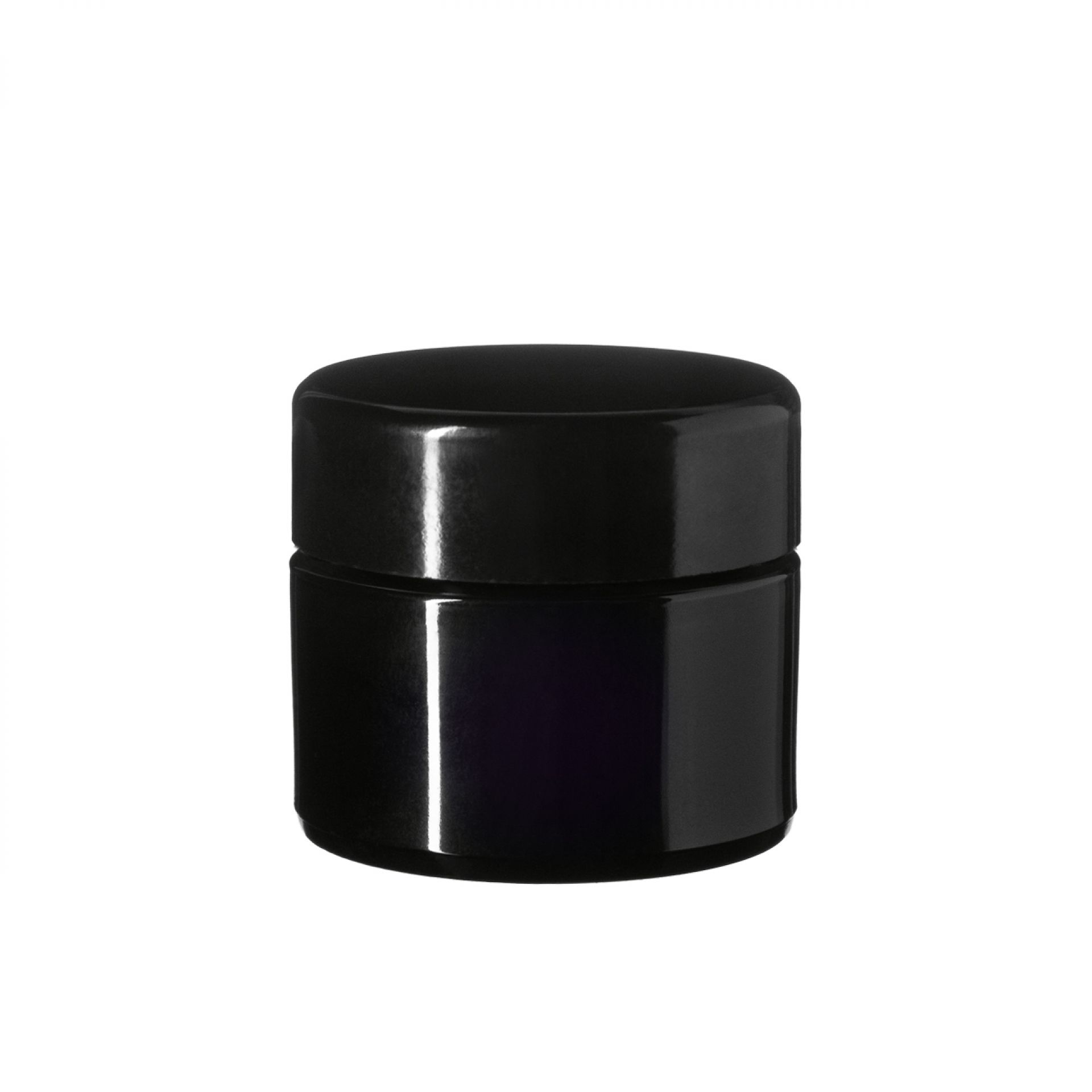 Lid Modern 47 special, UREA, black, semi-glossy finish, violet Phan inlay (Ceres 30)