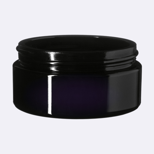 Lid Modern 72 special, PP, black, glossy finish with violet Phan inlay (for Sirius 100)