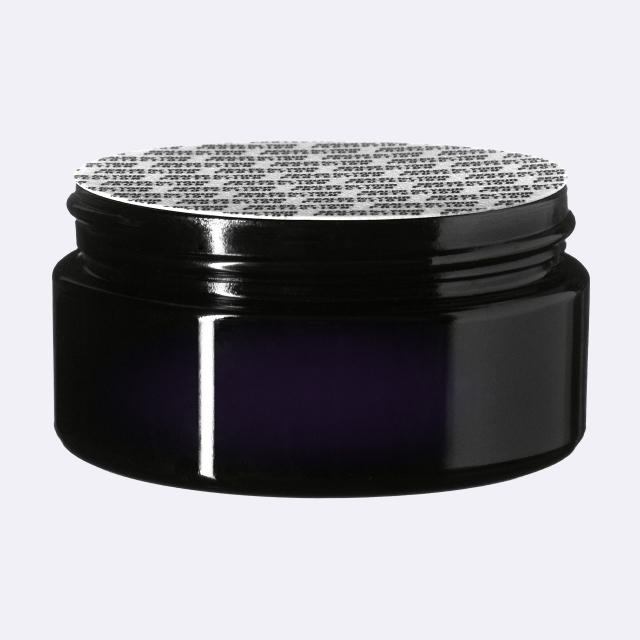 Pressure sensitive seal, 72 mm (75/400), white with black text (for jars Sirius 100 ml & Saturn 500 ml)