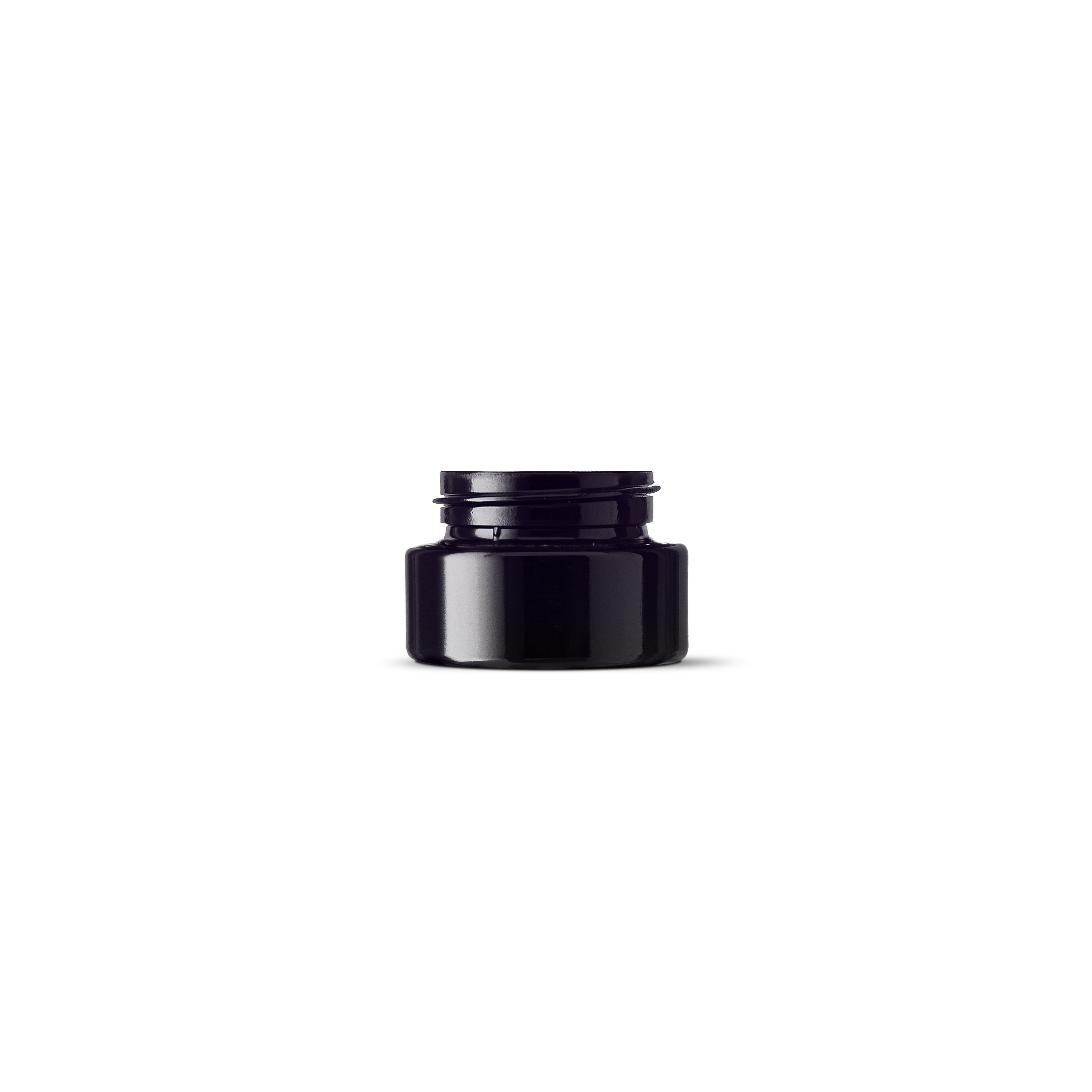 Cosmetic jar Eris 15 ml, 35 special thread, fit for child-resistant lid, Miron