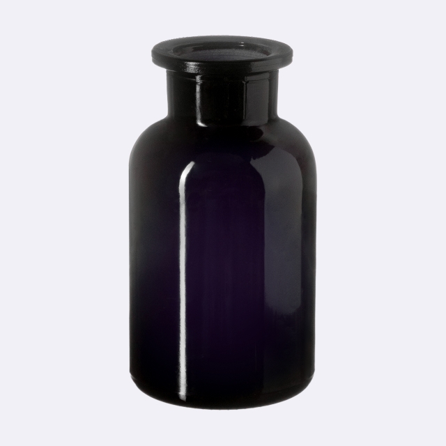 Apothecary jar Libra 250ml, glass stopper, Miron