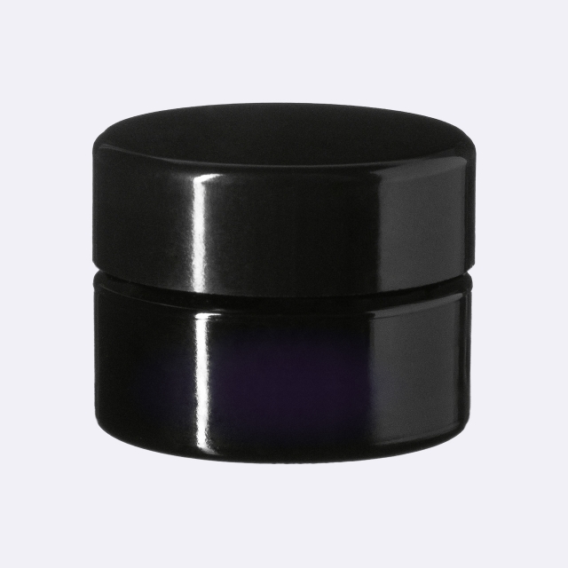 Lid Modern 34 special, Urea, black, semi-glossy finish with violet Phan inlay (for Ceres 10)