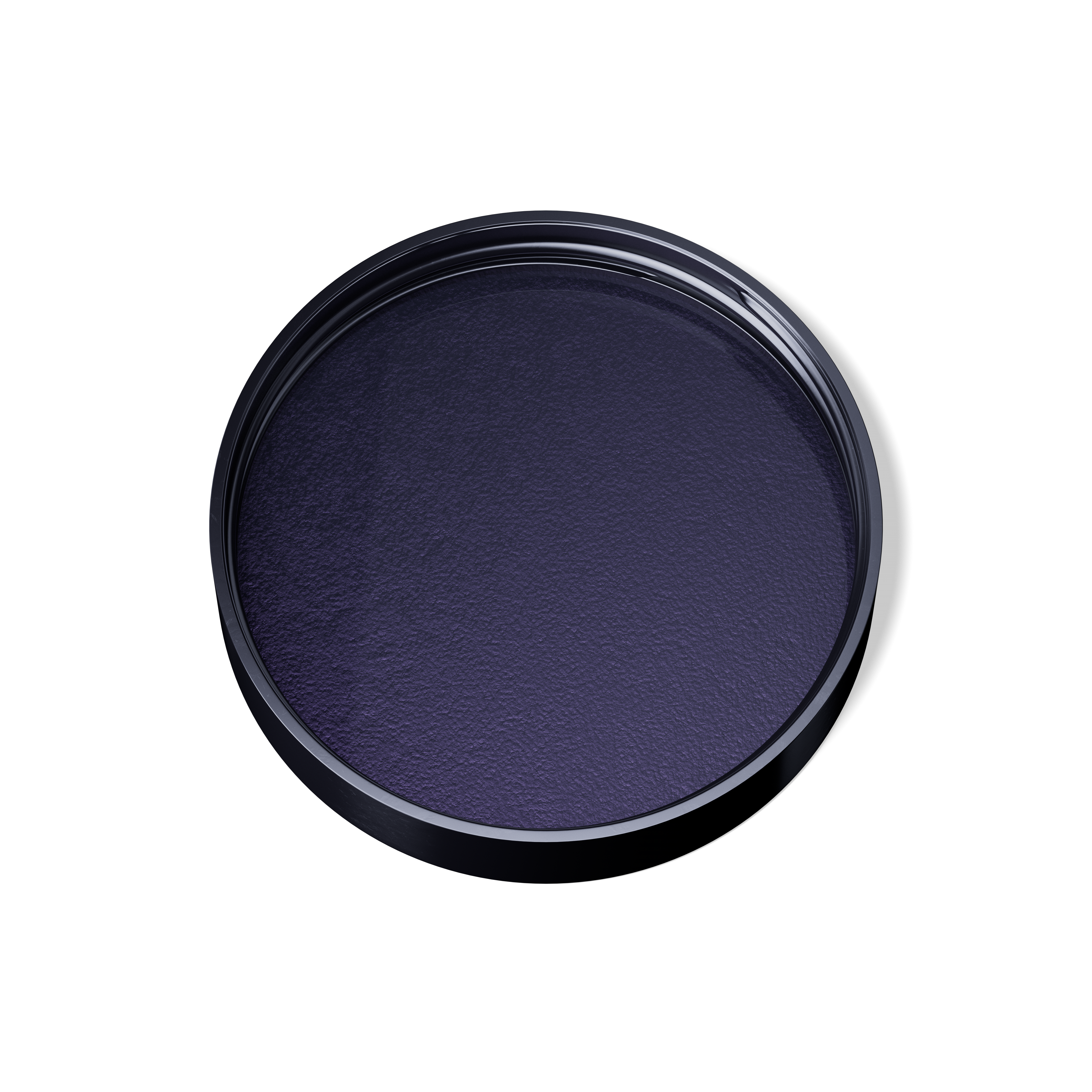 Lid Modern 72 special, UREA, black, semi-glossy finish, violet Phan inlay (Sirius 100)