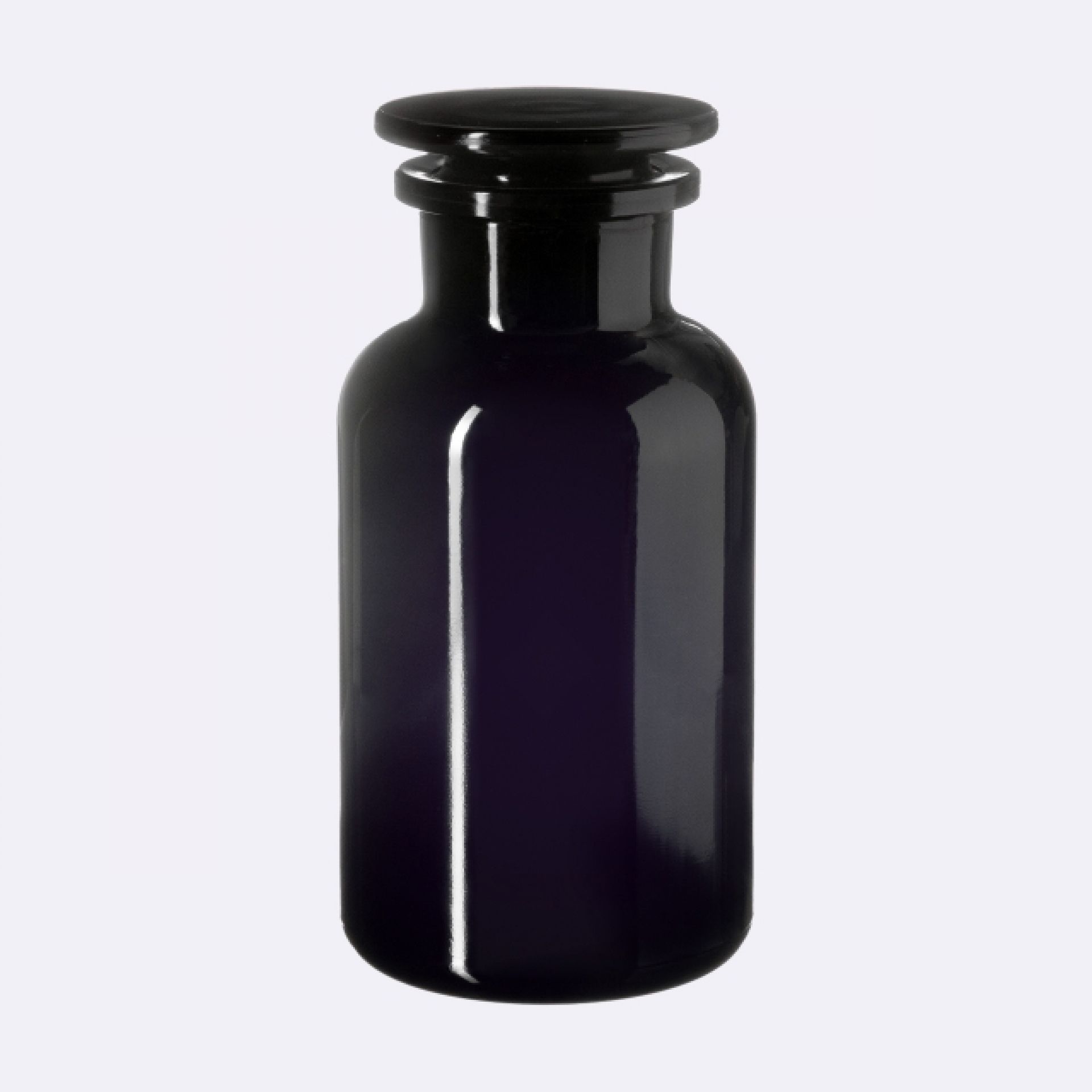 Apothecary jar Libra 500ml, glass stopper, Miron