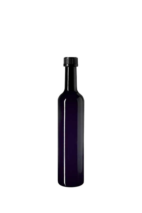 Oil bottle Pollux 500ml, 31.5 STD, round, Miron