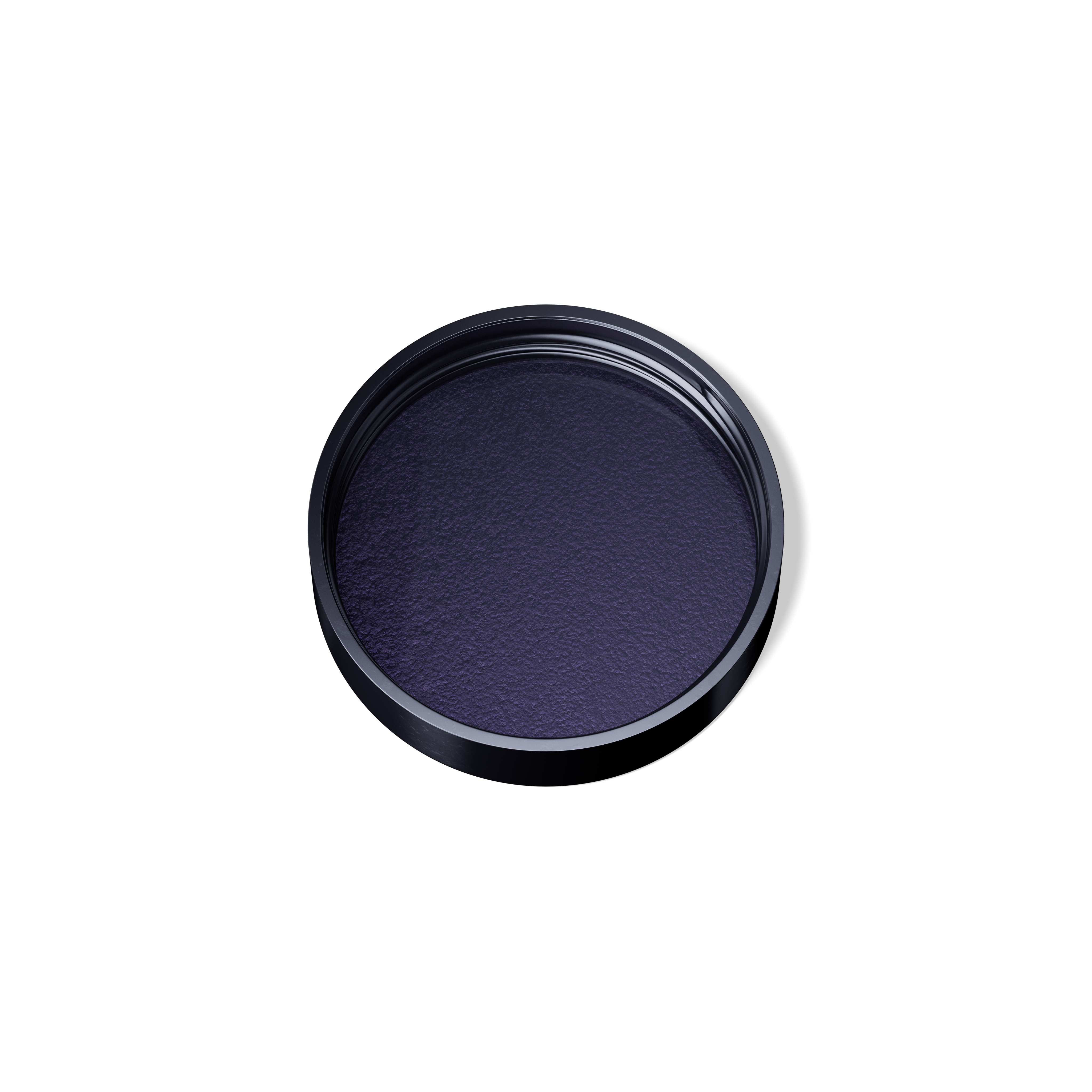 Lid Modern 47 special, PP, black, glossy finish, violet Phan inlay (Sirius 30)