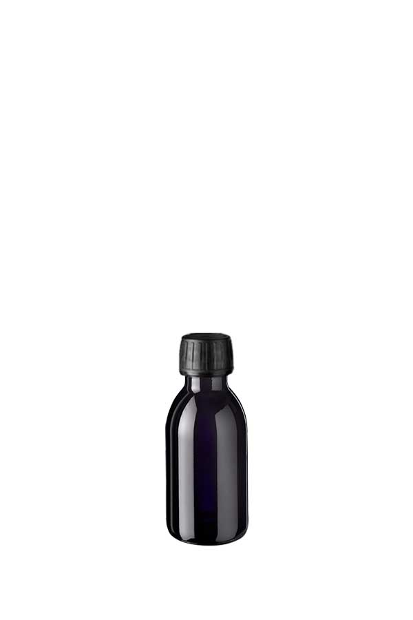 Syrup bottle Aquarius 100 ml, PP28, Miron