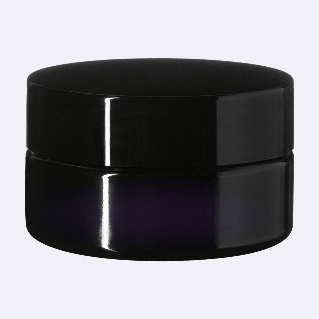 Lid Modern 48 special, PP, black, glossy finish with violet Phan inlay (for Sirius 30)