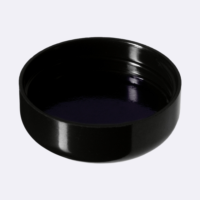 Lid Classic 34 special, Urea, black, semi-glossy finish with violet Phan inlay (for Ceres 10)