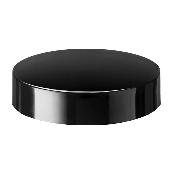 Lid child-resistant Modern 86 special, PP, black, glossy finish, violet Phan inlay (Eris 240)