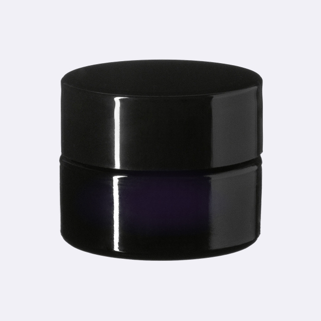 Lid Modern 30 special, Urea, black, semi-glossy finish with violet Phan inlay (for Ceres 5)