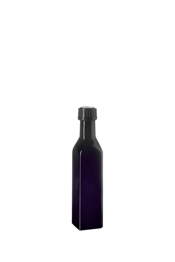 Oil bottle Castor 250 ml, 31.5 STD thread (square), Miron