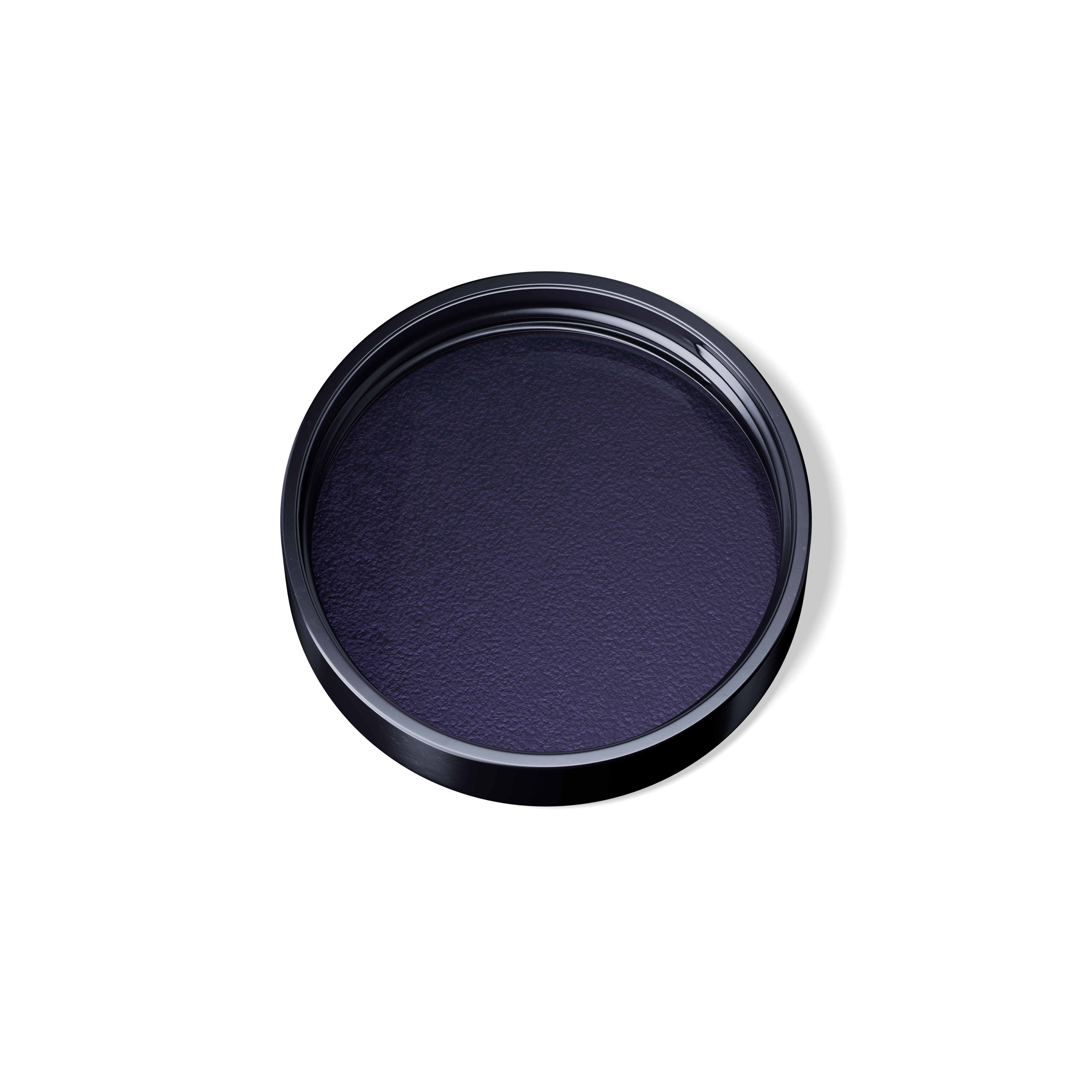 Lid Classic 58/400, SAN, black, glossy finish, violet Phan inlay (Saturn 200)