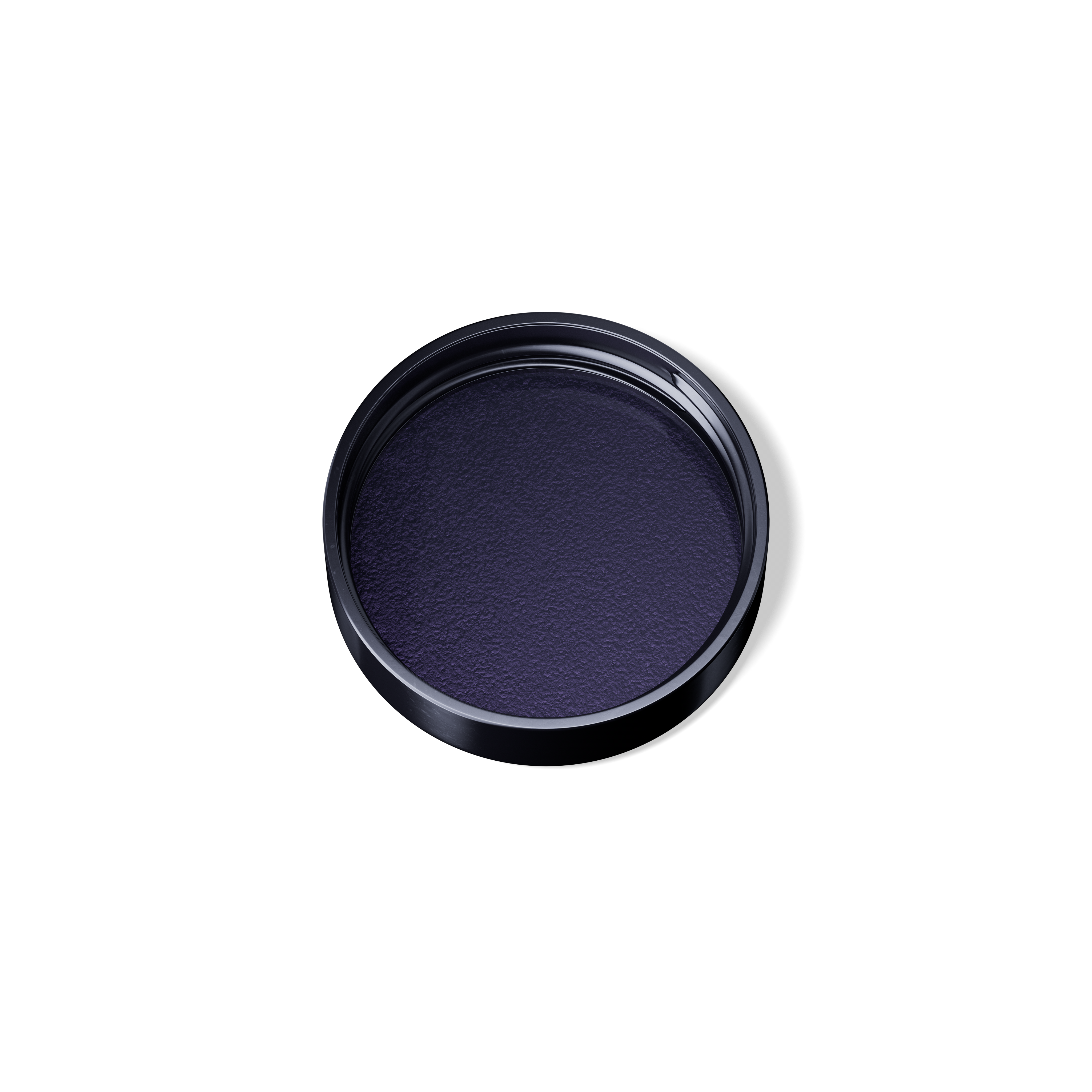 Lid Classic 48/400, SAN, black, glossy finish, violet Phan inlay (Saturn 100)