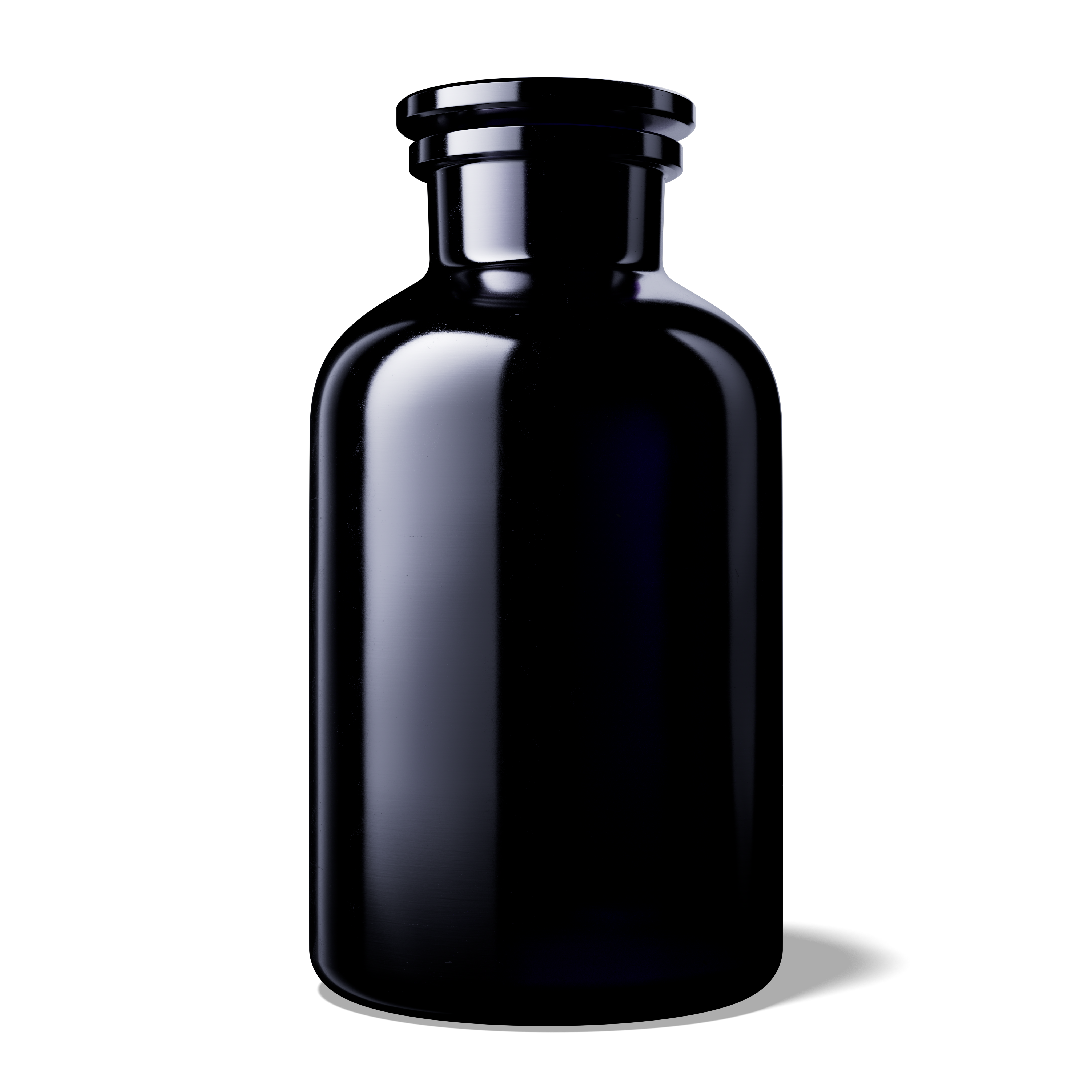 Apothecary jar Libra 2000ml, glass stopper, Miron (we advise to rinse out the bottle before use)  