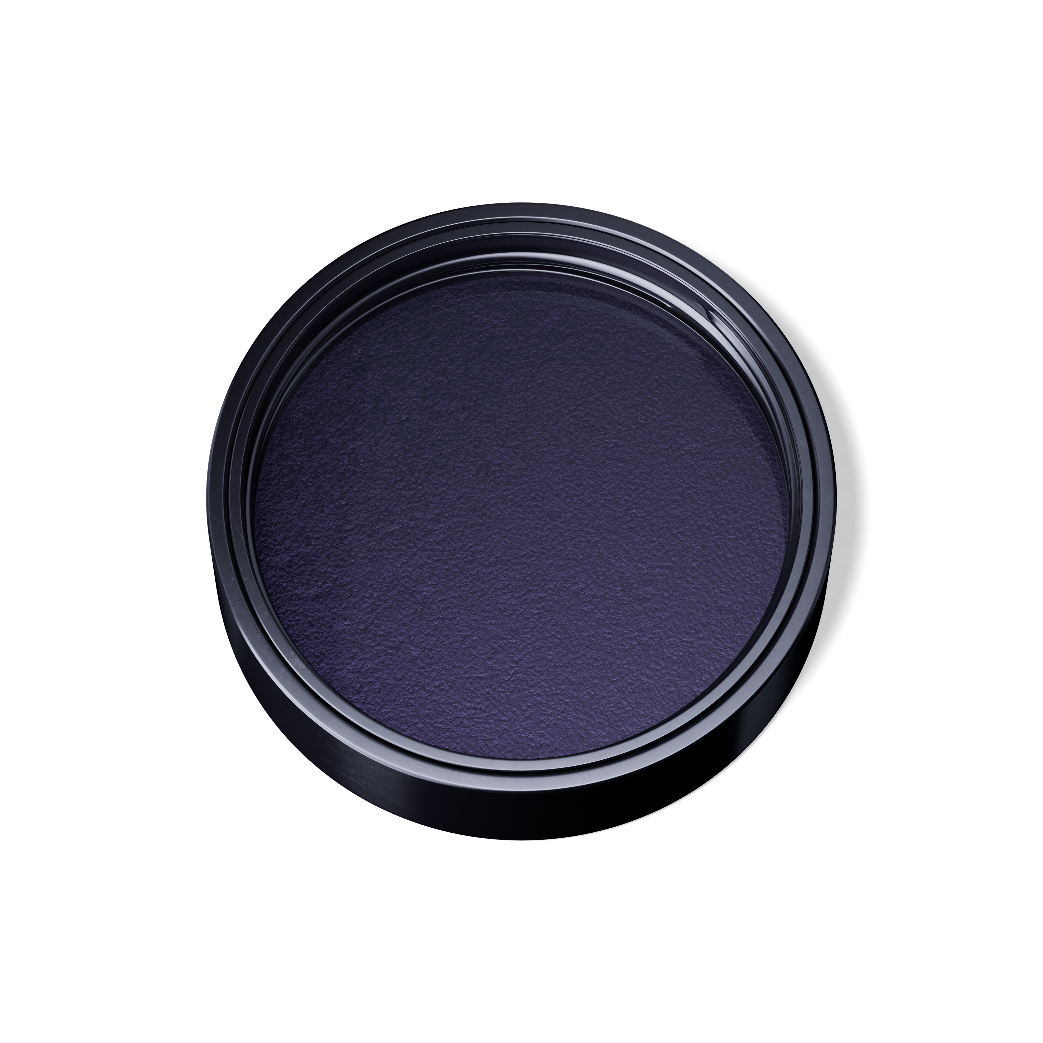 Lid child-resistant Modern 64 special, PP, black, glossy finish, violet Phan inlay (Eris 120)