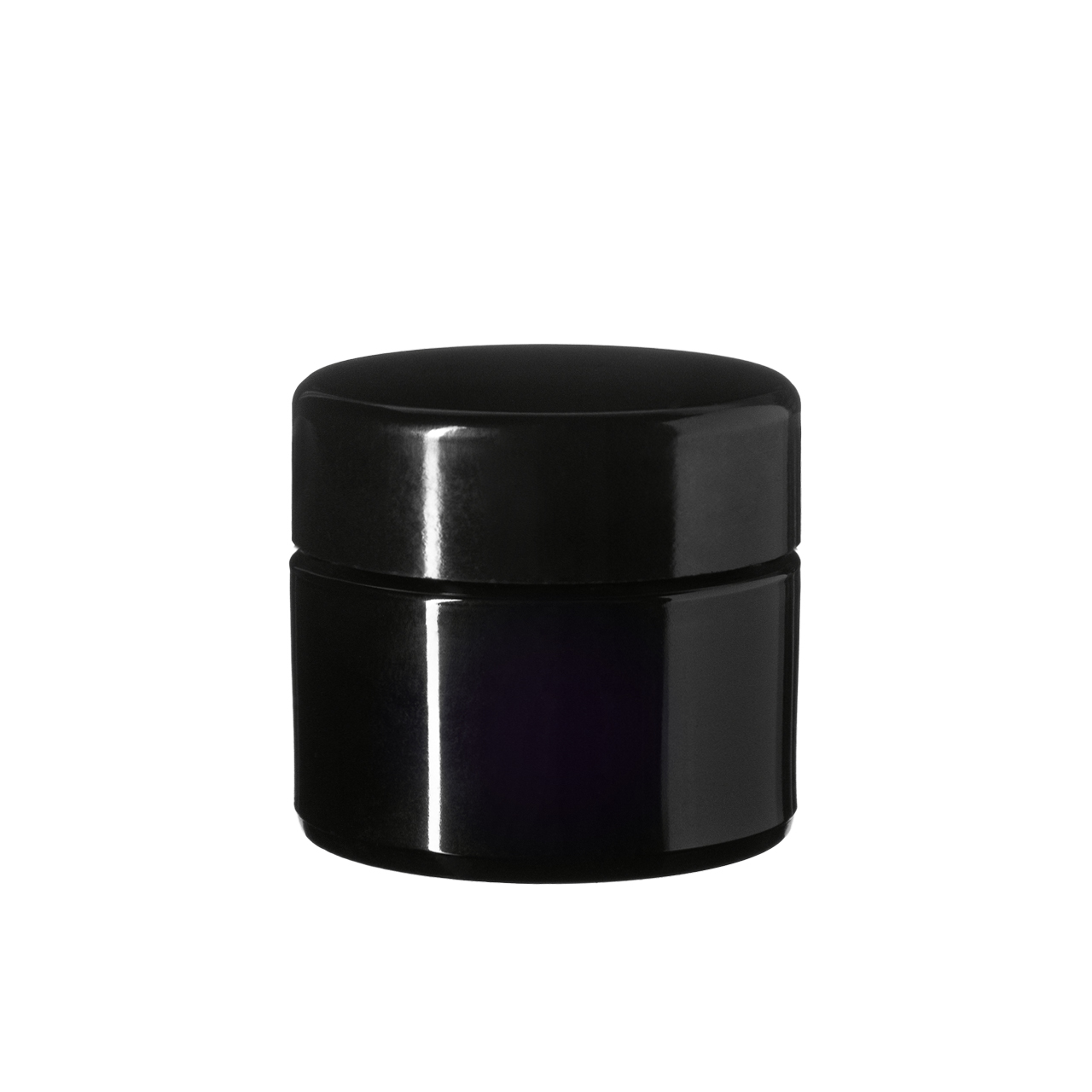 Lid Modern 47 special, Urea, black, semi-glossy finish with violet Phan inlay (for Ceres 30)