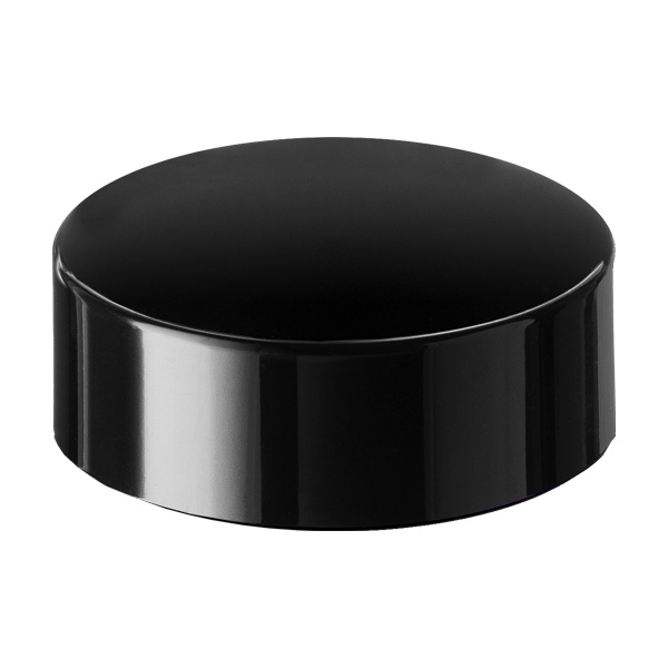 Child-resistant lid Modern 45 special, PP, black, glossy finish with violet Phan inlay (for Eris 30)